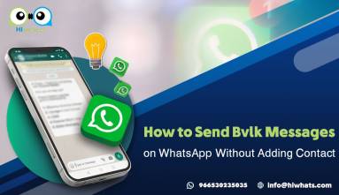 Sending Bulk Messages on WhatsApp Without Adding Contacts